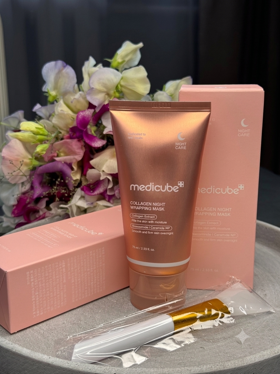 MEDICUBE kolagēna nakts sejas maska, 75 ml