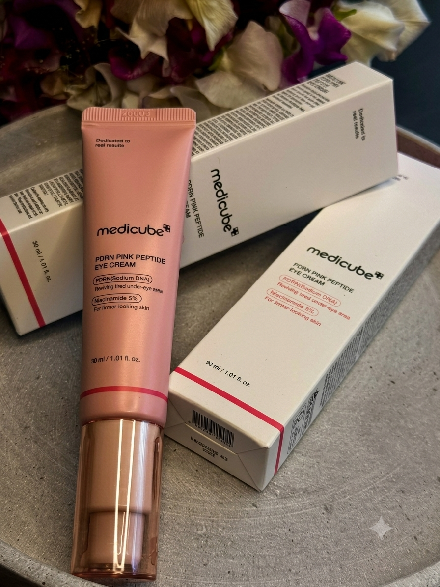 MEDICUBE PDRN rozā peptīdu acu krēms, 30 ml