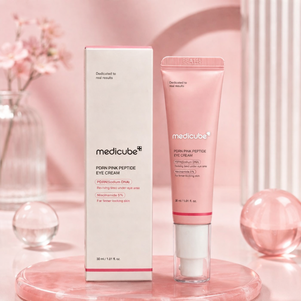 MEDICUBE PDRN rozā peptīdu acu krēms, 30 ml