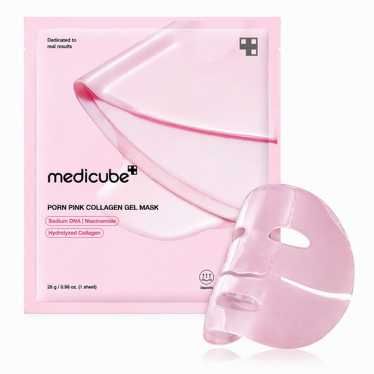 Medicube PDRN Pink hidrogēla maska ar kolagēnu